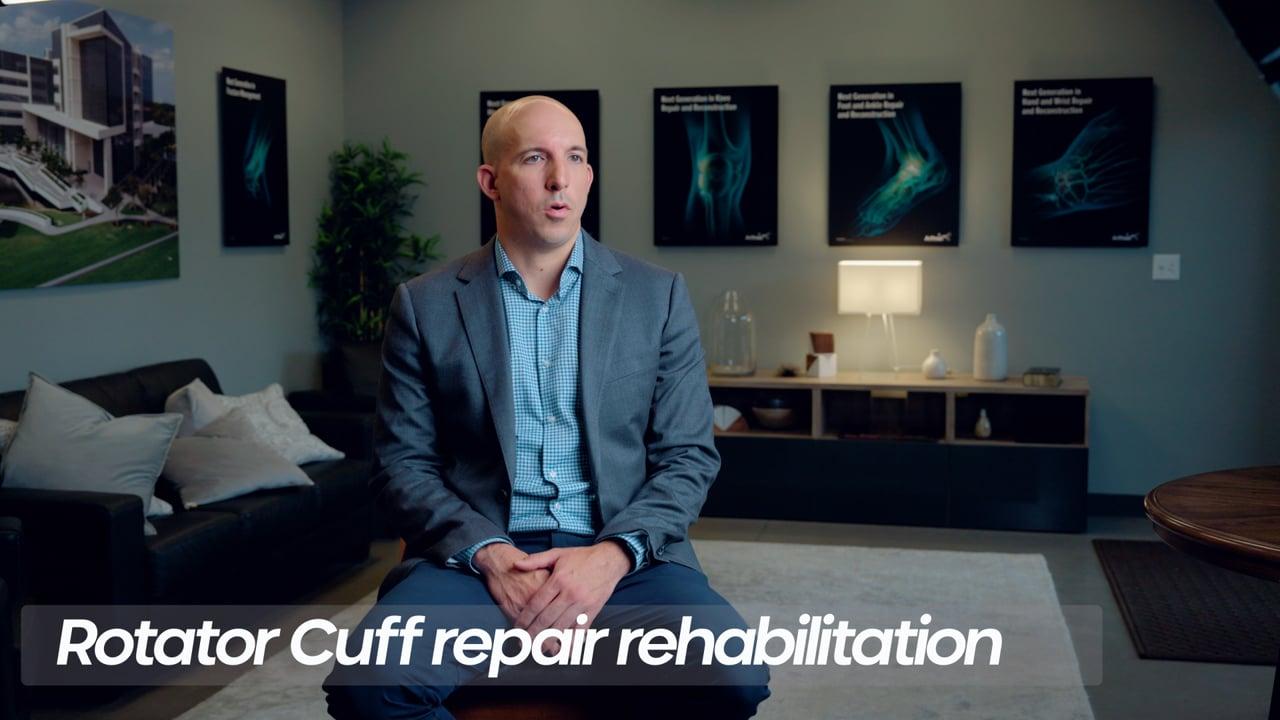 FAQ Rotator Cuff repair rehabilitation